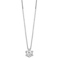 Collana Bliss Donna Lumina in Oro bianco Diamante 0.12 Ct 20084191 - 20084191